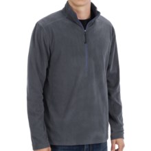 43%OFF メンズカジュアルジャケット ホワイトシエラアルファベータフリースシャツ - （男性用）ネック、長袖ジップ White Sierra Alpha Beta Fleece Shirt - Zip Neck Long Sleeve (For Men)画像